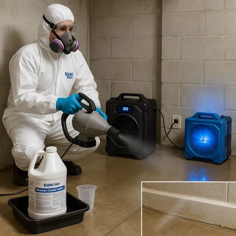 Sanitization and Odor Removal process in Casselberry, FL